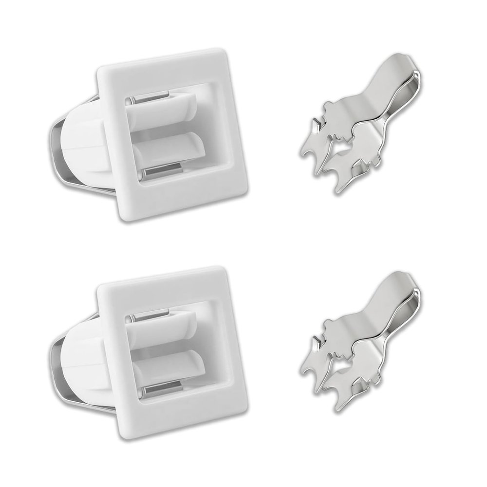 NEW (2 Pack) 131658820 Compatible with Kenmore EL Dryer Door Latch Kit 131658845 + All models in description