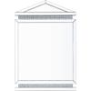 Acme Lotus Glass Wall Decor in Mirrored and Faux Ice Cube Crystals view 1