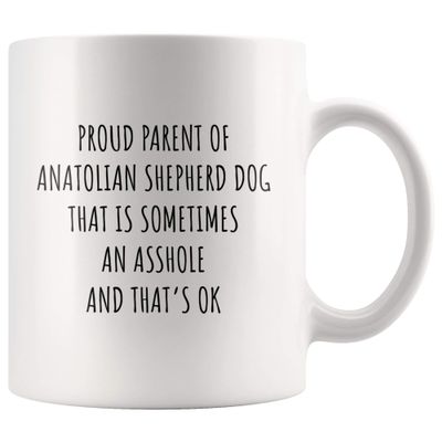 Anatolian Shepherd Dog Mug"Proud Parents", Anatolian Shepherd Owner Gift