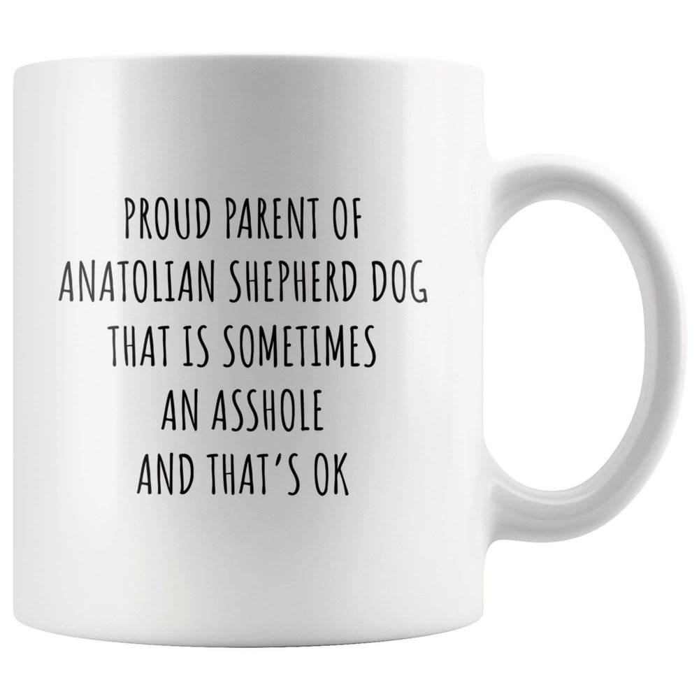Anatolian Shepherd Dog Mug"Proud Parents", Anatolian Shepherd Owner Gift