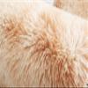Icegrey Oval Soft Fluffy Shaggy Area Rug Non-Slip Plush Faux Fur Floor Carpets for Bedroom Living Room Home Decorative Kids Play Mats, Tie-dye Light Grey, 3.6ftx6ft view 3