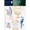 DRAEGER PARIS 1900 75000060 Draeger  Wall Sticker Birds and Nesting Boxes  Homesticker  Home Decoration  Large, Multicoloured view 1