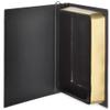 Black Good Book - Elegant Black Faux Leather Hardbound Diary - Perfect for Journaling or Gifting, 1 Pc. view 2
