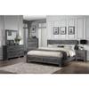 Acme Vidalia Mirror in Rustic Gray Oak view 2