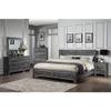Acme Vidalia Mirror in Rustic Gray Oak view 3