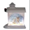 Gerson Lighted Spinning Water Globe Church with Timer, 12 Inches Tall view 2