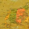 Antiguos Maps - Air Age Map of The World Centred on London England Circa 1945 - Measures 24 inches x 24 inches (610 mm x 610 mm) view 3