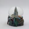 ZIZO New York City Empire State Snow Globe Capture The Magic of NYC Christmas Snowglobe Skyline Water Globe Landmarks Including Statue of Liberty, Empire State Building, Brooklyn Bridge 3 1/2 inches view 3