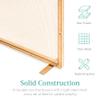 Best Choice Products 38x27in Single Panel Fireplace Screen Handcrafted Steel Mesh Spark Guard for Living Room, Bedroom Dcor w/Handles - Antique Gold view 4