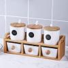 13Pcs Reusable Printed Labels Tag Round Adhesive Sticker Wine Bottle Sticker for Most Spice Jars Food Storage Bottles Kitchen use Writable Pantry Stickers view 4