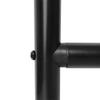 Utopia Alley Rustproof Wall Mounted Aluminum D-shape Shower Rod With Ceiling Support for Freestanding Tubs, 60 Inch Large Size by 25 Inch, Matte Black view 4