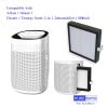 PUREBURG Replacement Filter Compatible with Afloia AQ8 Q8 & Honati Hysure Q7,Tenergy Sorbi 2-in-1 Dehumidifier (1000ML), 3-Pack HEPA view 2