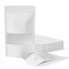FireKylin 100 Pcs Resealable Bags, Paper Stand Up Pouches Bags with Matte Window for Small Businness, Zipper & Heat Sealable Treat Bags for Packaging(Inner Size 4.1" x 4.9"; Outer Size 4.7" x 7.9") view 1