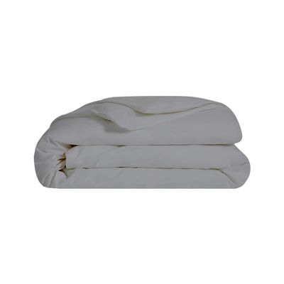 A1HC 100% Organic Cotton Duvet Cover, 300 Thread Count GOTS Certified, Fair Trade Certified, Oeko-TEX Certified, Soft & Silky Sateen Weave (King, Dark Grey)