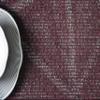 Furnish my Place Modern Indoor/Outdoor Commercial Burgundy Rug, Modern Area Rug, Doorway Mat, Round Rug, Commercial Rug for Living Room, Entryway, Kids, Made in USA - 6' Round view 3