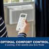 GE Window Air Conditioner 10000 BTU, Wi-Fi Enabled, Energy-Efficient Cooling for Medium Rooms, 10K BTU Window AC Unit with Easy Install Kit, Control Using Remote or Smartphone App view 4
