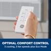 GE Window Air Conditioner 12000 BTU, Wi-Fi Enabled, Energy-Efficient Cooling for Large Rooms, 12K BTU Window AC Unit with Easy Install Kit, Control Using Remote or Smartphone App view 4