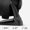 Vornado 62 Whole Room Air Circulator Fan with 3 Speeds, Black view 2