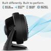Vornado 62 Whole Room Air Circulator Fan with 3 Speeds, Black view 3