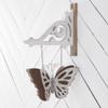 K&K Interiors, 17286A 15 Inch Metal & Wood Double Sided Butterfly Arrow Replacement view 2