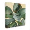 Stupell Industries Potted Plant Study Full Green Leaves, Design by Annie Warren Canvas Wall Art, 16 x 20 view 1