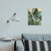 Stupell Industries Potted Plant Study Full Green Leaves, Design by Annie Warren Canvas Wall Art, 16 x 20 view 2