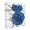 Stupell Industries Bold Blue Carnation Florals Gold Line Detail view 1