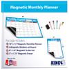Kenco Fridge Calendar, Magnetic Dry Erase Whiteboard Planners for Refrigerators - Board Made in The USA (Monthly Calendar + to Do List and Markers) view 2