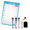 Kenco Fridge Calendar, Magnetic Dry Erase Whiteboard Planners for Refrigerators - Board Made in The USA (to Do List + Markers) view 1