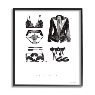 Stupell Industries Date Nite Slang Quote Female Fashion Mood