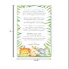 30 bookmarks jungle safari animals baby shower favors personalized view 2