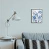 Stupell Industries Blue Rose Garden Abstract Toile Florals view 2