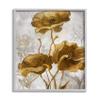 Stupell Industries Silver and Gold Poppies Abstract Flower Field view 1