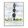 Black Diamond Lighthouse Coastal, 11 x 14 Inch Framed Gicle Print view 1