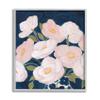 Stupell Industries Spring Florals Pink Petals Over Deep Blue view 1