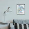 Stupell Industries Nautical Map of Eastern Long Island Lighthouses view 2