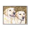 Stupell Industries Yellow Labrador Friends Pet Dogs Resting view 1