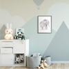 Floral Crown Baby Elephant Soft Pink Grey Illustration view 2