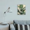 Stupell Industries Plant in Pot Study Curved Green Branches, Design by Annie Warren Grey Framed Wall Art, 16 x 20 view 2