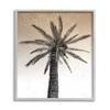 Stupell Industries Palm Tree Tropics Beige Geometric Pattern Sky view 1
