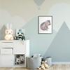 Sitting Baby Hippo Soft Pink Grey Illustration view 2