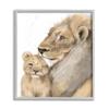 Stupell Industries Lion Cub and King Safari Animal Portrait view 1