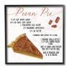 Stupell Industries Charming Pecan Pie Recipe Autumn Harvest Dessert view 1