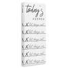 Stupell Industries Today's Agenda Taking Dog Out Funny Checklist, Design by Daphne Polselli Canvas Wall Art, 10x24, Off- White view 3