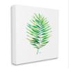 Stupell Industries Minimal Green Palm Tropical Plant Over White view 1