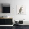 Stupell Industries Raccoon Toilet Paper Hoarder Woodland Animal, Design by Victoria Barnes Canvas Wall Art, 30 x 30, Beige view 2