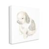 Stupell Industries Adorable Baby Bunny Soft Grey Beige Illustration view 1