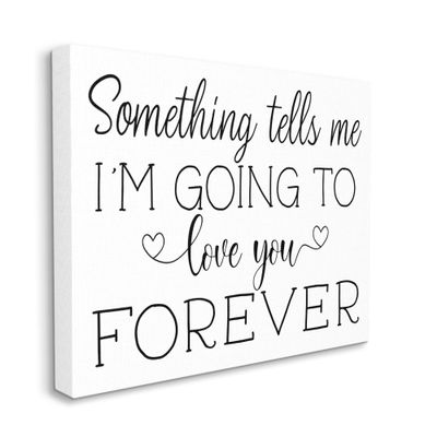 Stupell Industries Love You Forever Quote Minimal Romantic Sentiments
