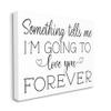 Stupell Industries Love You Forever Quote Minimal Romantic Sentiments view 1