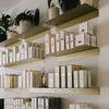 DIY CARTEL Linear Floating Shelf - Forged USA Steel - Industrial Heavy Duty Metal Wall Mounted Modern Rustic Shelf - Made in The USA (48-in X 8-in Powder Coated Gold) view 2